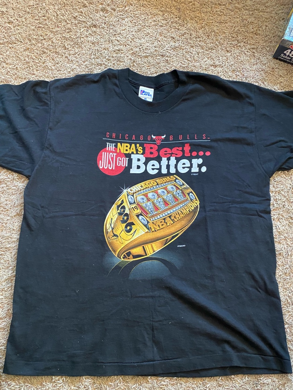 Chicago Bulls 'The NBA's Best Just Got Better' Black Graphic Tee XL